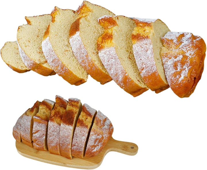 Spielen Sie Essen, realistisches Essen, 7 Stück, realistisches Brotscheiben-Spiel für die Dekoration
