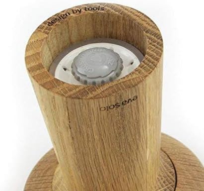 EVA SOLO | Salz&Pfefffermühle 11cm oak | Hochwertiges Mahlwerk von CrushGrind®, 25 Jahre Garantie au
