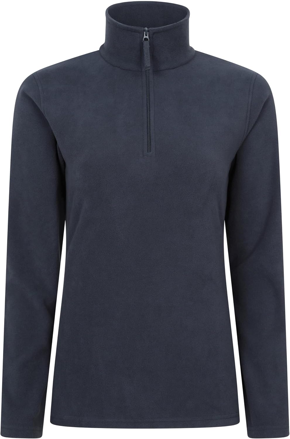 Mountain Warehouse Camber Womens Fleece - Lightweight Ladies Casual Sweater Top, Breathable, Zip Nec