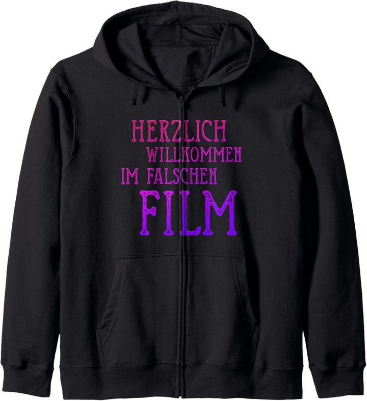 Herzlich willkommen im falschen Film, Kino Geek Kapuzenjacke
