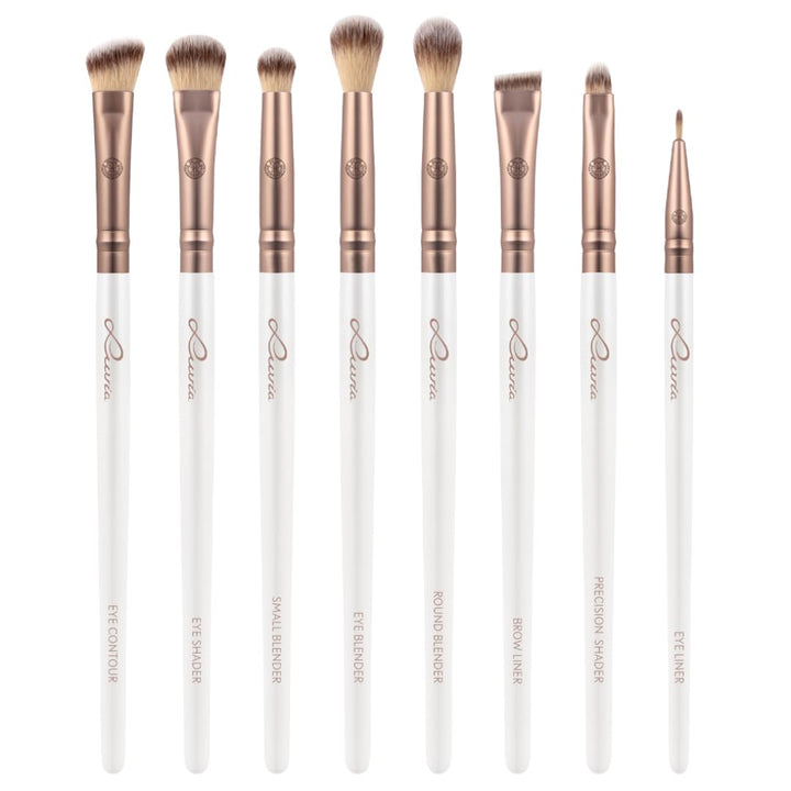 Make-up Pinselset Luvia, Prime Vegan Pro, 12 Schminkpinsel inkl. Pinselaufbewahrung, Blender Schwamm