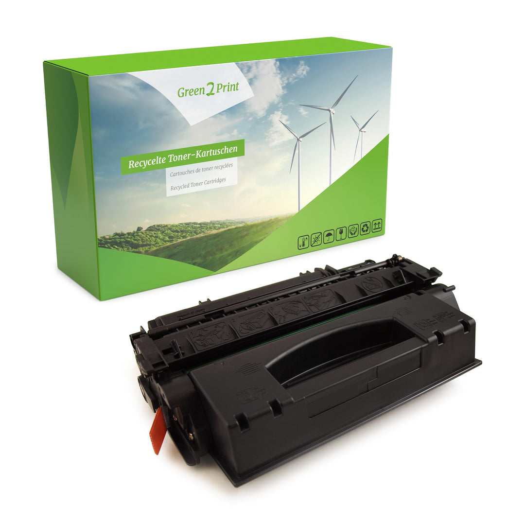 Green2Print Toner schwarz 6000 Seiten ersetzt HP Q5949X, 49X passend für HP Laserjet 1320TN, 3390, 3
