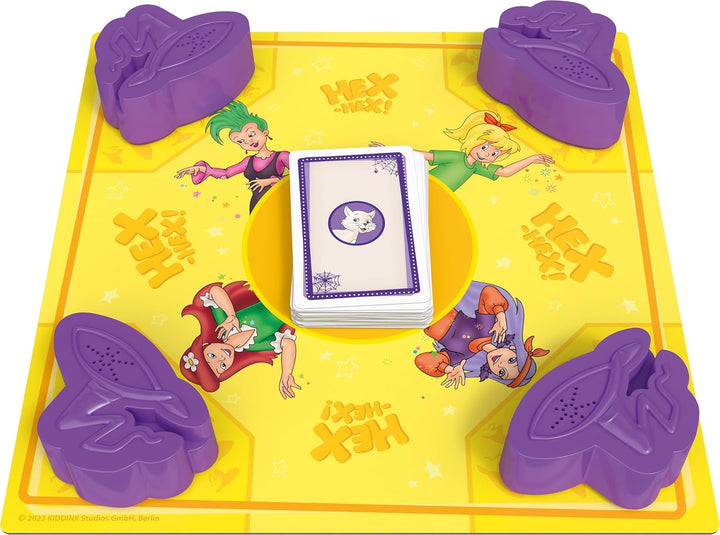 Schmidt Spiele 40658 Bibi Blocksberg, Der verhexte Hexenhut, Memo und Aktionsspiel, Kinderspiel