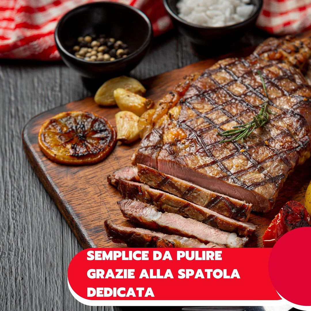 ARDES - Professionelles elektrisches Grillgerät 2000W Elektrischer Kontaktgrill für Brötchen und Pia