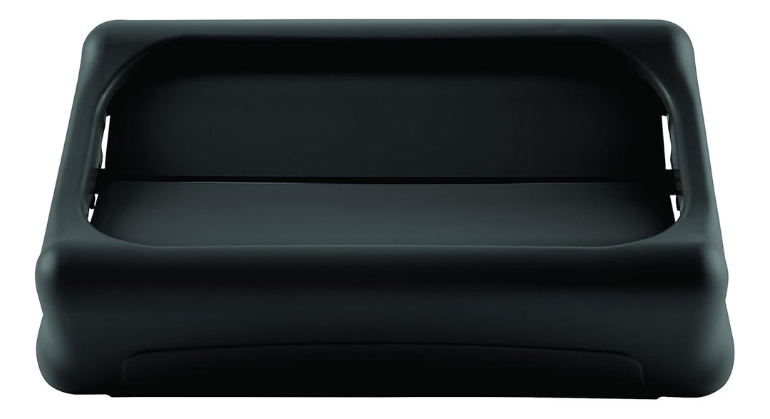 Rubbermaid Commercial Products Slim Jim Deckeleinheit für Recyclingstation für Flaschen, schwarz, 1