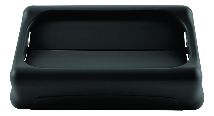 Rubbermaid Commercial Products Slim Jim Deckeleinheit für Recyclingstation für Flaschen, schwarz, 1