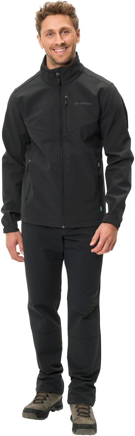 VAUDE Men's Cyclone Jacket VI - Softshelljacke Herren M Schwarz, M Schwarz