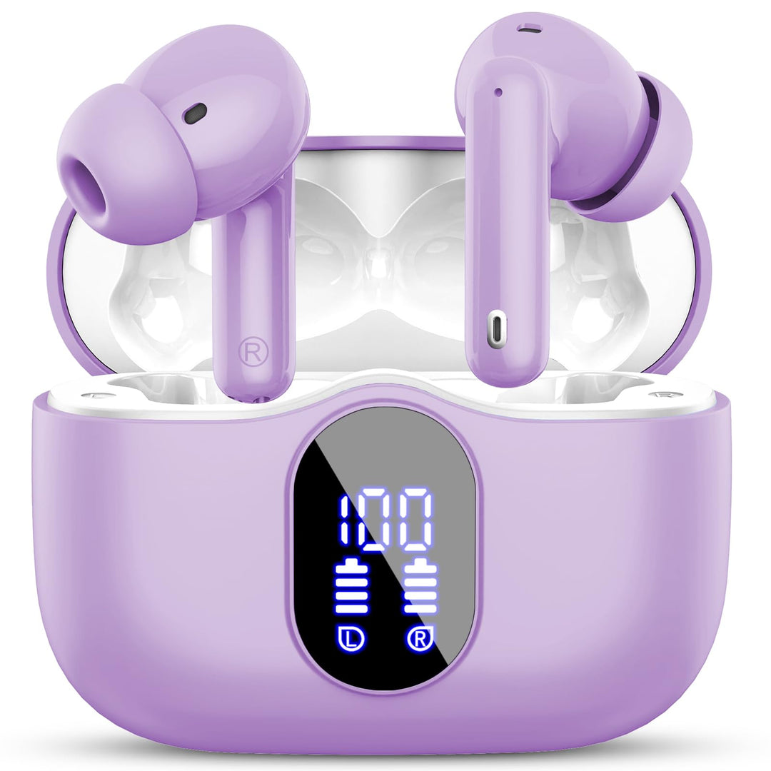 Btootos Bluetooth Kopfhörer, Kopfhörer Kabellos Bluetooth 5.4 Sport In Ear Kopfhörer mit 4 Mikrofon,