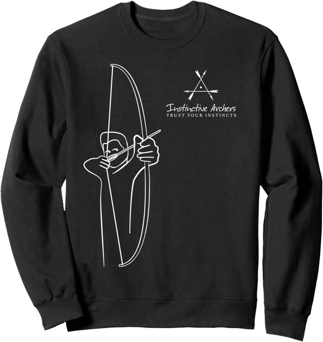 Der instinktive Bogenschütze - RH - Instinktives Bogenschiessen Sweatshirt