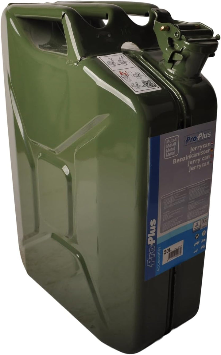 ProPlus Benzinkanister 20L Metall grün