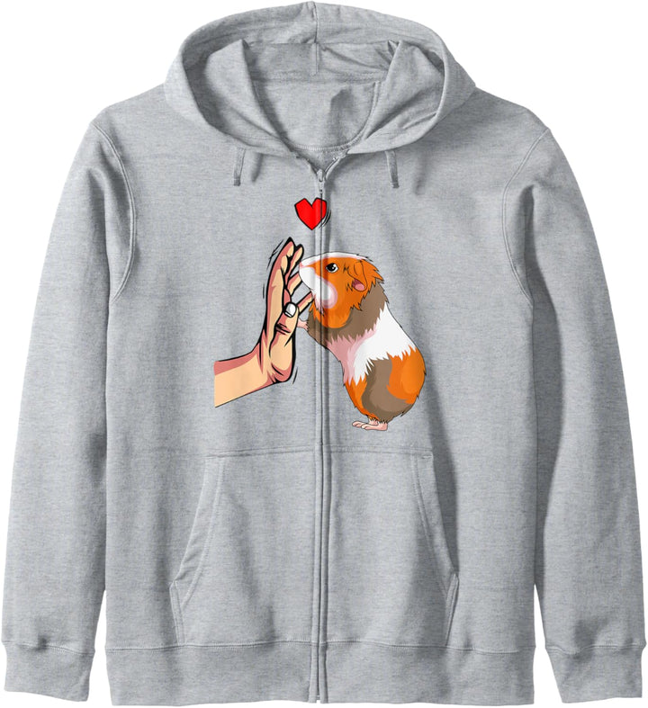 Meerschweinchen Liebe Meerschwein Mädchen Kinder Frauen Kapuzenjacke