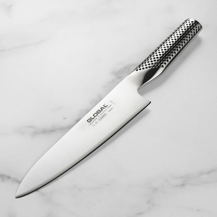 Global G-55 Messer, Stahl