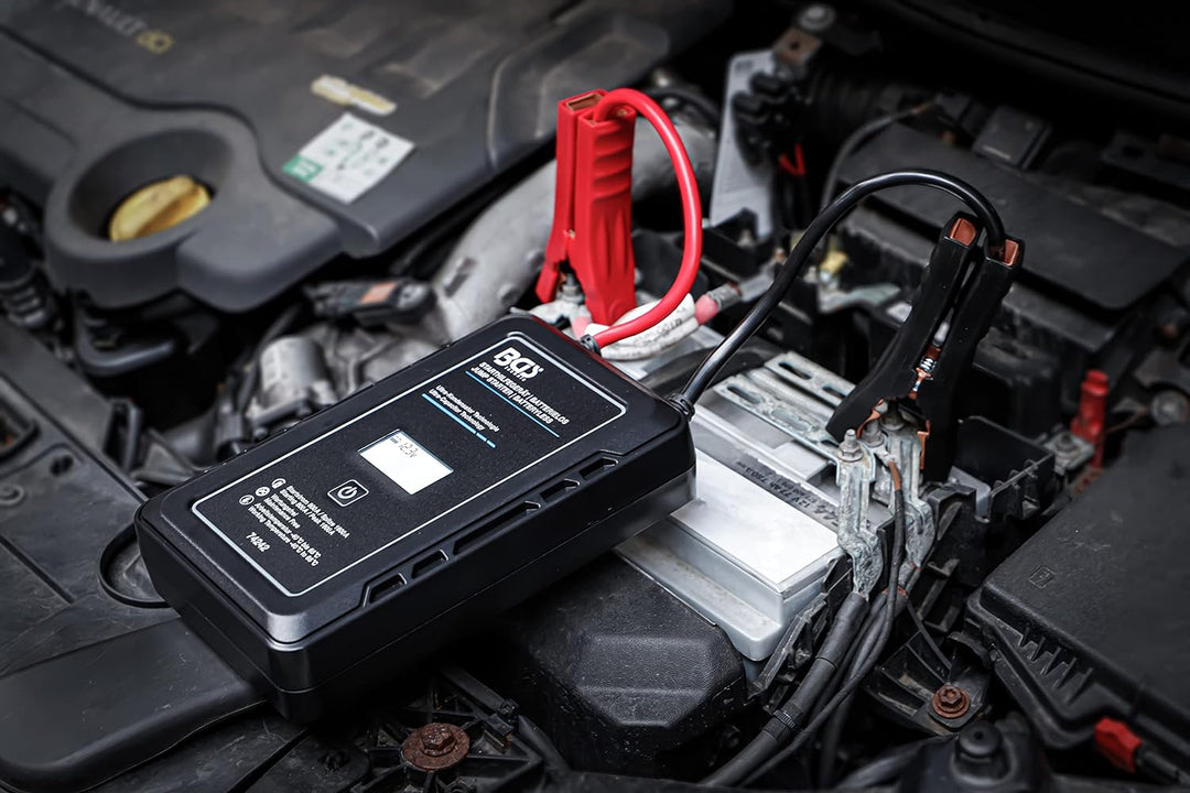 BGS 74242 | Starthilfegerät | Batterielos | mit Ultra-Kondensator Technologie | 12 V / 800 A / 1600