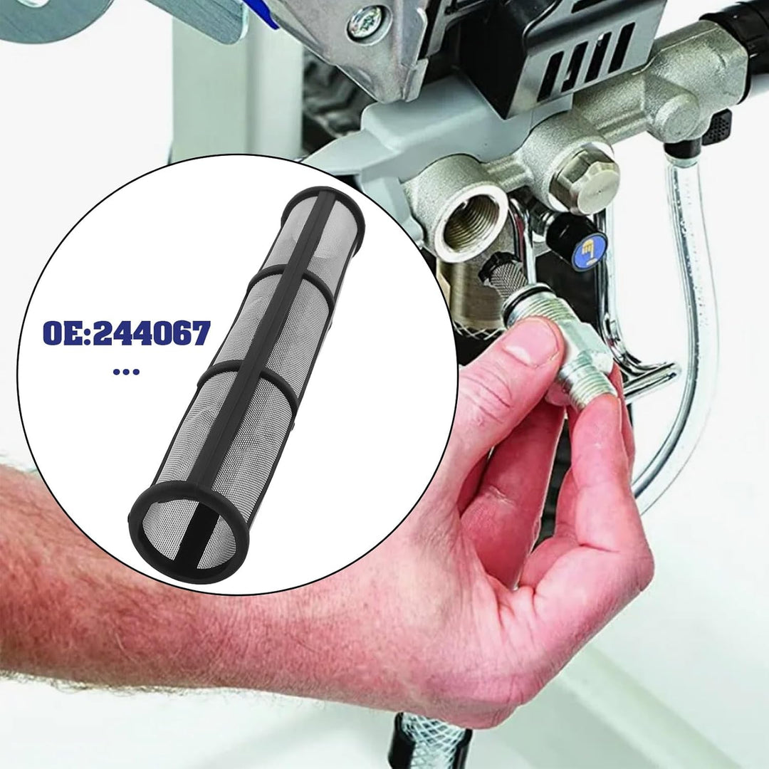 3 Stück 60 Maschen Sprühfilter Kompatibel mit G-raco Gmax II Luftsprüher Verstopfungssicherer Farbsp