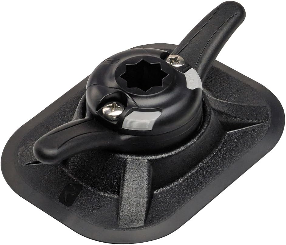 Railblaza Keil Port Rippe, Halterung, Unisex STANDARD Schwarz, STANDARD Schwarz