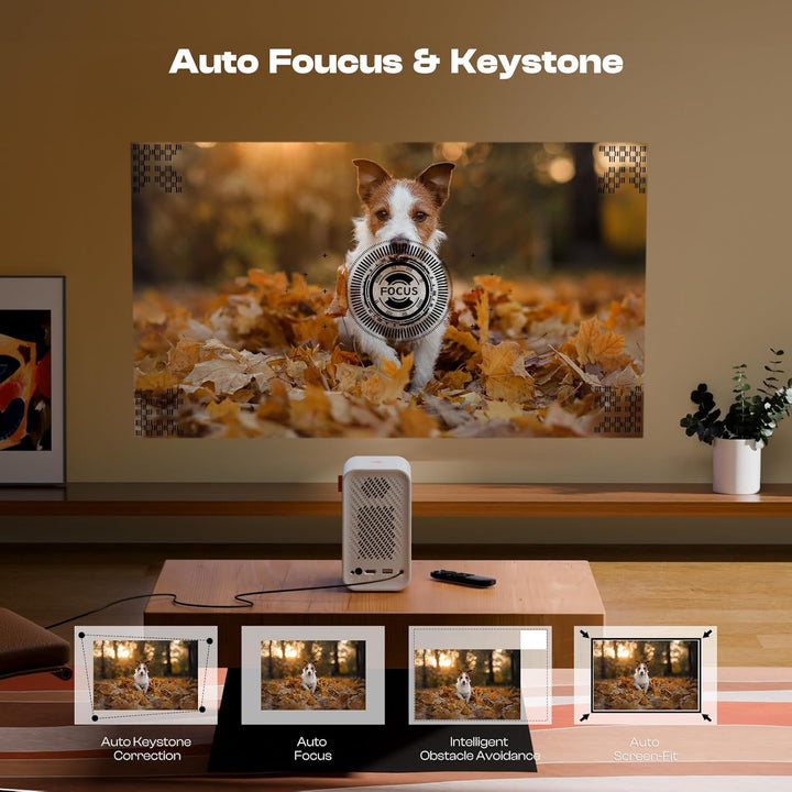 Caydo P1 Zeichenprojektor mit exklusiver Zeichen-App für Künstler, tragbarer Autofokus & Keystone LE