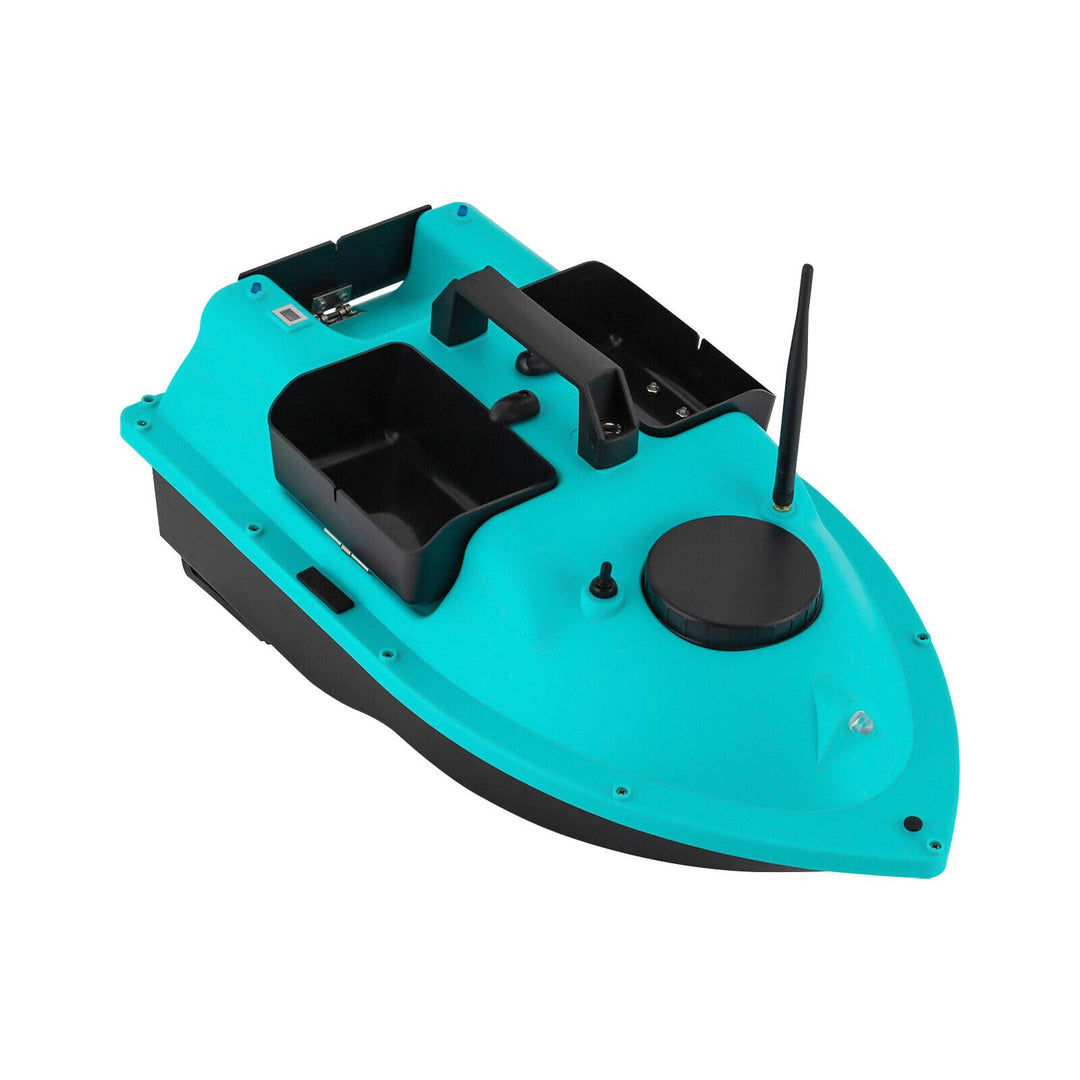 600M GPS Futterboot Karpfen Angel GPS köderboot mit LCD Fischfinder,Mit GPS mit Lichtleiste 5200 mAh