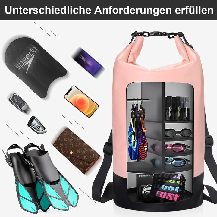 Blackace arteesol Dry Bag wasserdichte Tasche 5L/10L/20L/30L Wasserfester Beutel Packsack mit Langen