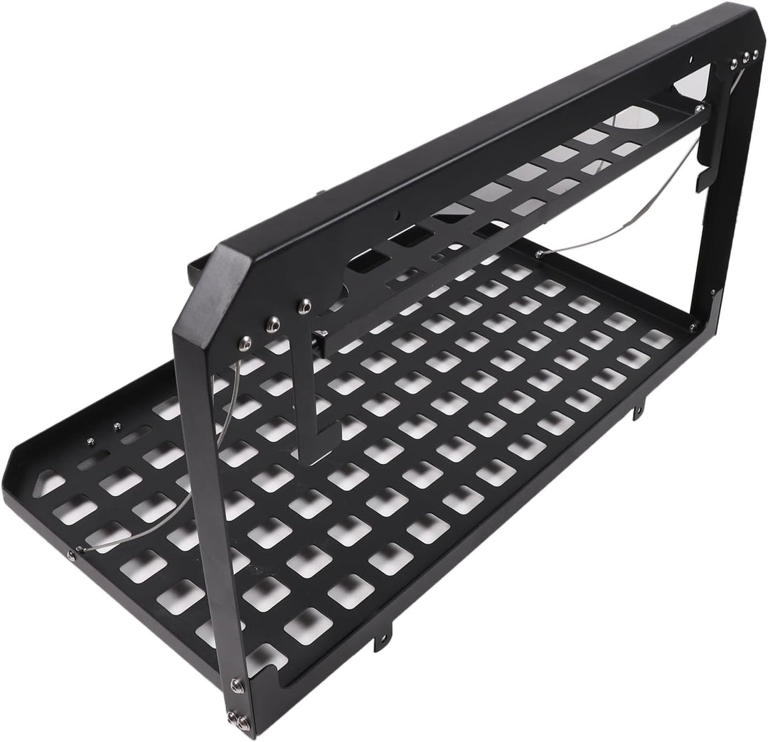 PIUGILH Geeignet für INEOS Grenadier 2020-2024 Auto Heckklappe Tray Rack Molle Panel,Auto Kofferraum