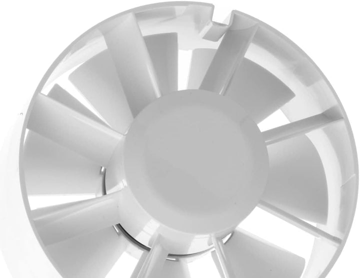 EUROPLAST Ø 150mm Rohrventilator Rohrlüfter Kanallüfter Zwischenbau Lüfter Ventilator Einschublüfter