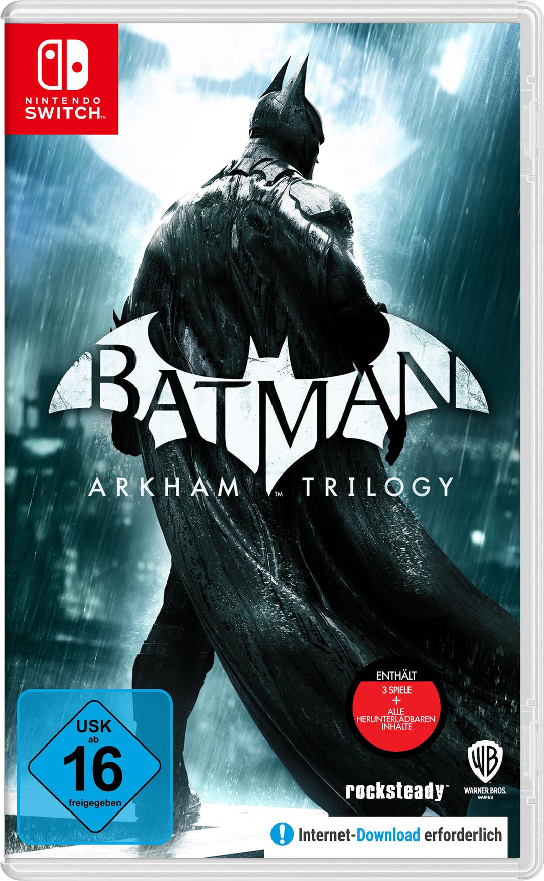 Batman Arkham Trilogy (Nintendo Switch) Nintendo Switch Standard, Nintendo Switch Standard