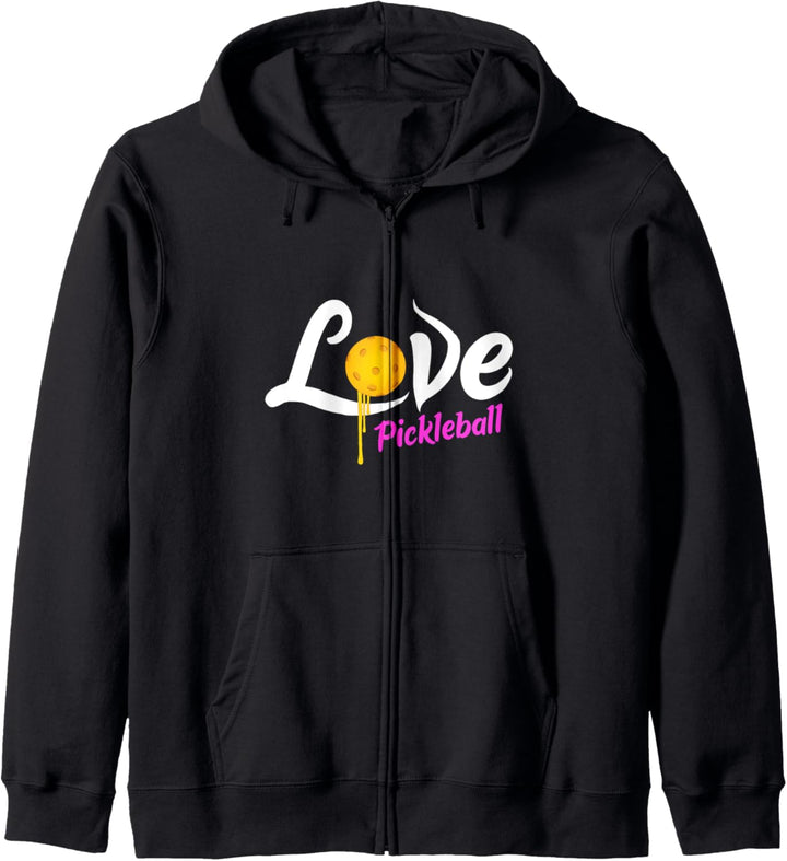 Pickleball Spieler Tasche Geschenk Kapuzenjacke
