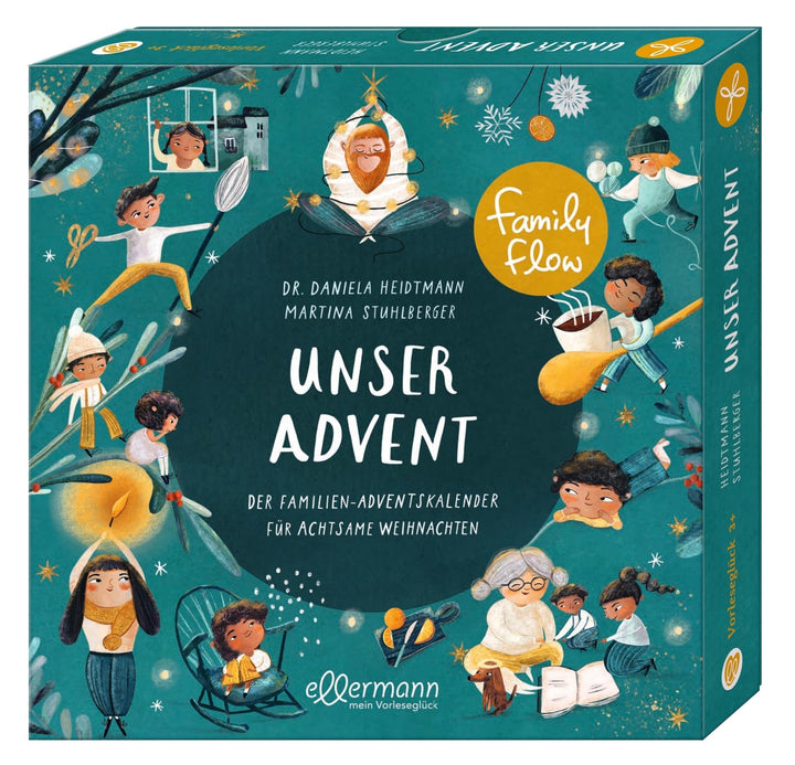 FamilyFlow. Unser Advent: Der Familien-Adventskalender für achtsame Weihnachten: Der Familien-Advent