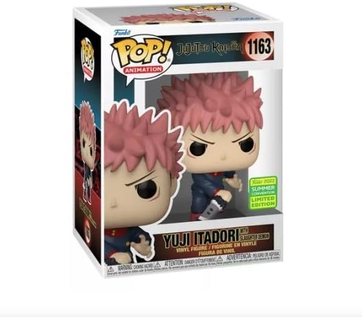 POP Funko Animation: Jujutsu Kaisen - Itadori with Slaughter Demon (Metallic) (Convention Special Ed