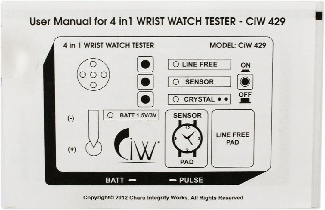 4-in-1-Quarzuhr-Tester