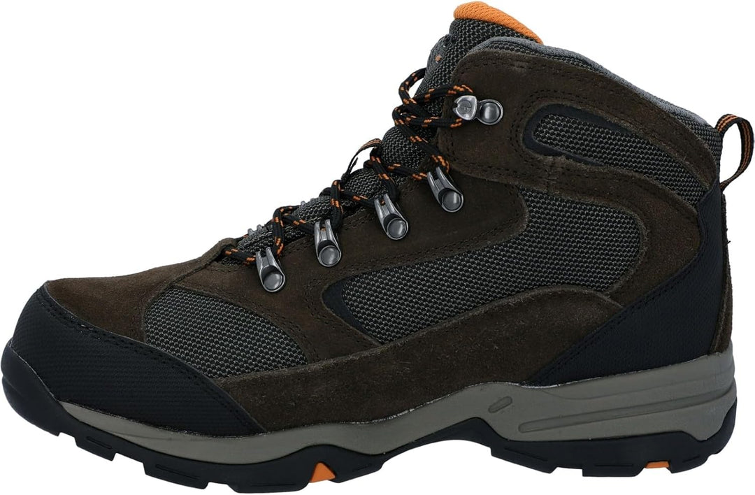 Hi-Tec Storm Wp Herren Walking-Schuh 41 EU Braun Dark Chocolate Dt Taupe Burnt Orange, 41 EU Braun D