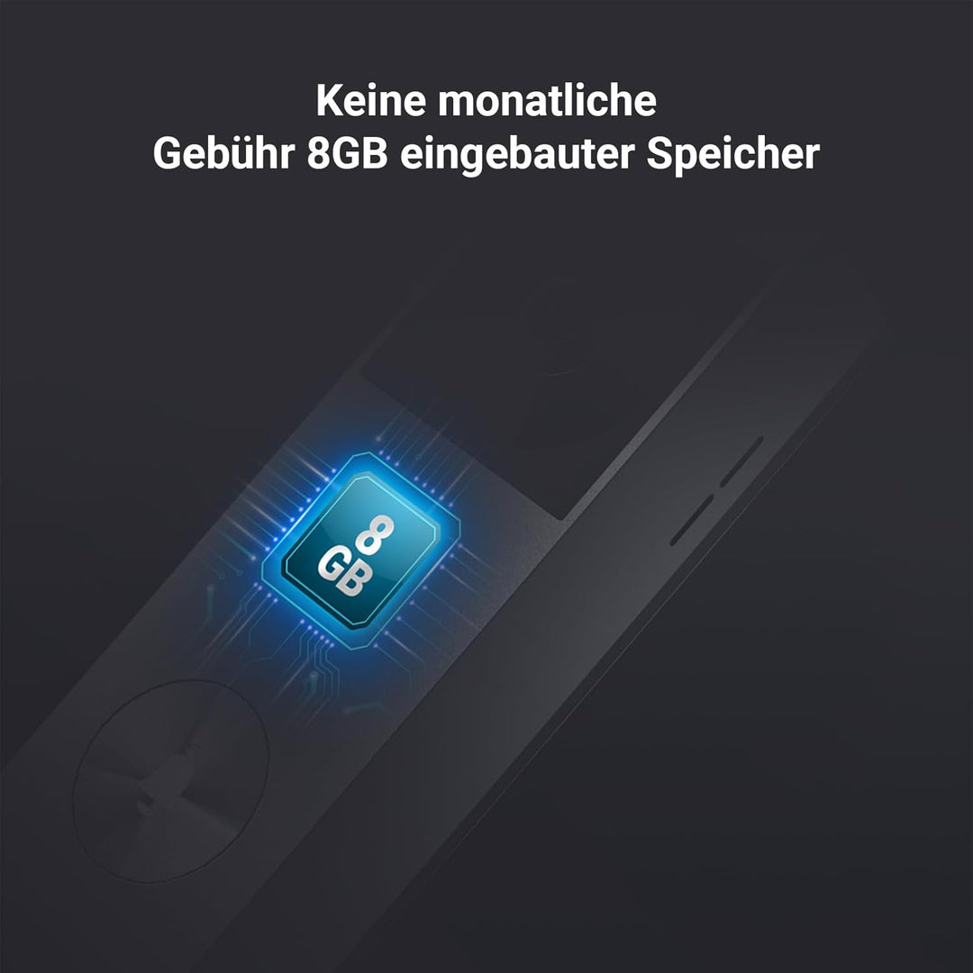 EZVIZ CP3 Pro Akku Video-Türklingel mit Chime CH1, Kabellose Klingel mit Kamera, Personenerkennung,