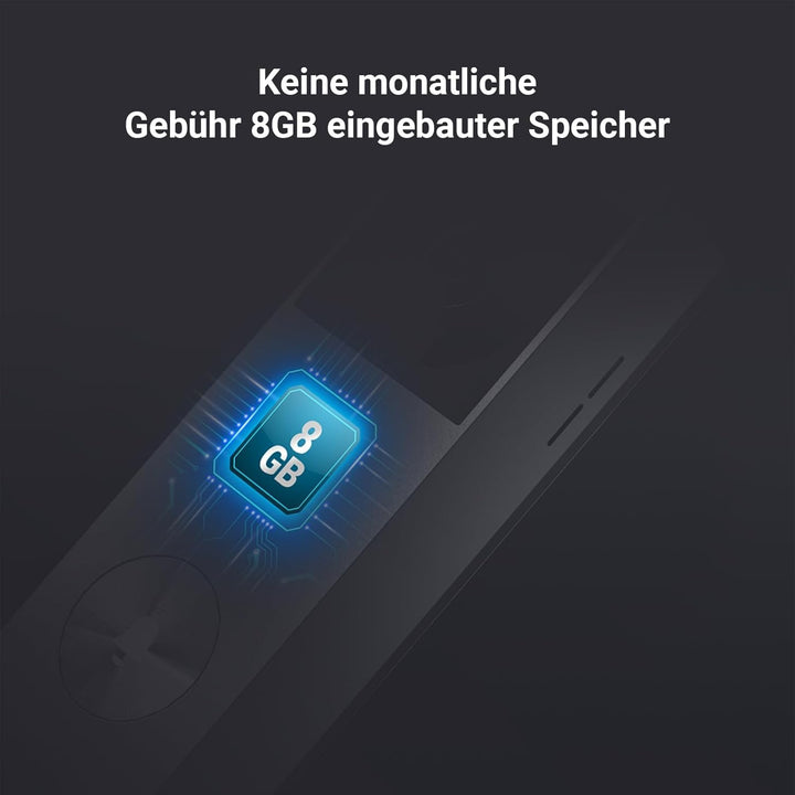 EZVIZ CP3 Pro Akku Video-Türklingel mit Chime CH1, Kabellose Klingel mit Kamera, Personenerkennung,