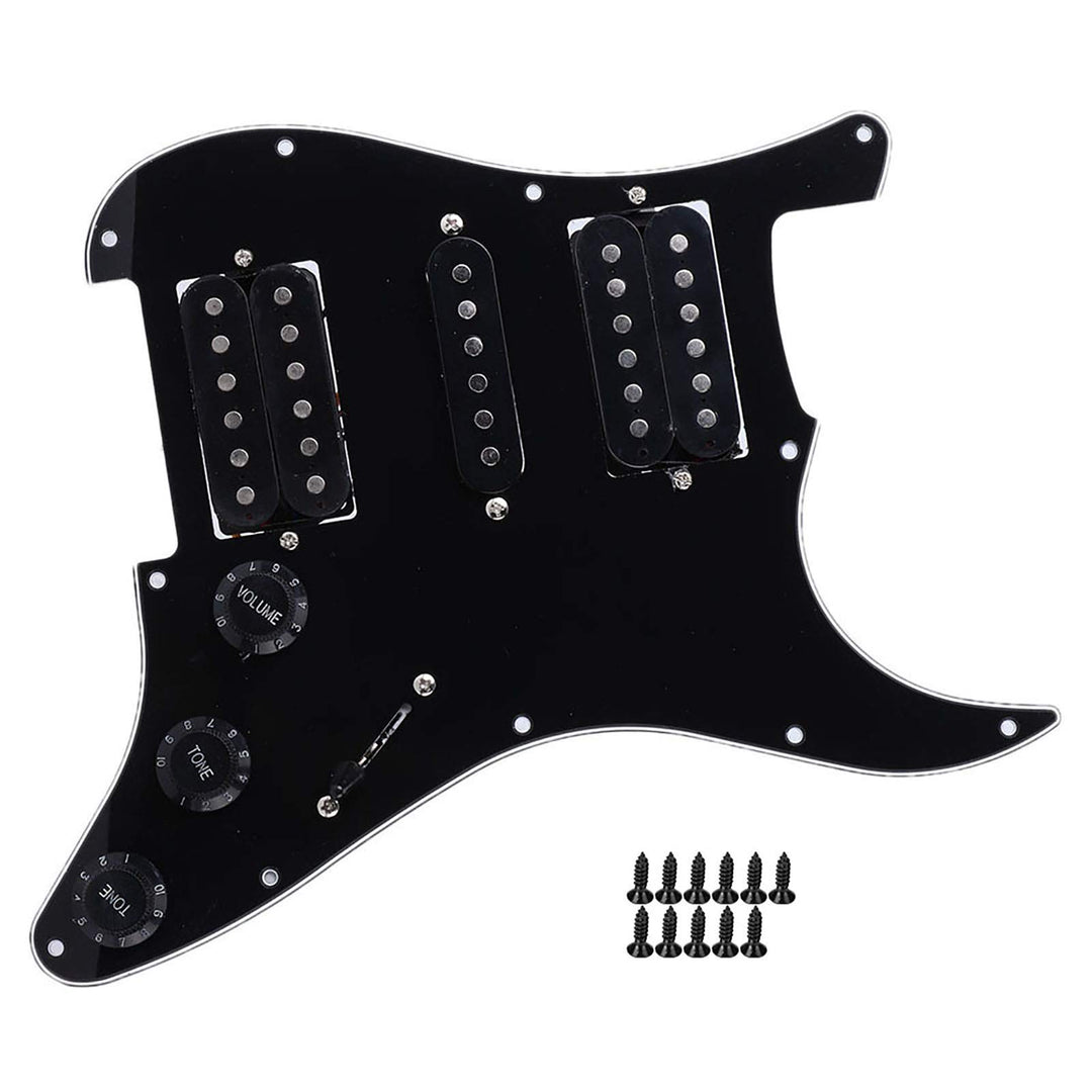 Komplett Vorverdrahtetes,Pickguard Humbucker für E-Gitarren-Board mit vorverdrahtetem HSH-Pickup für