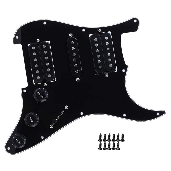 Komplett Vorverdrahtetes,Pickguard Humbucker für E-Gitarren-Board mit vorverdrahtetem HSH-Pickup für