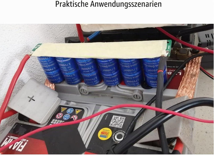 Telituny Super Farad Kondensator, 1 Satz 16V 83F Super Farad Kondensator Low ESR Kondensator mit Sch