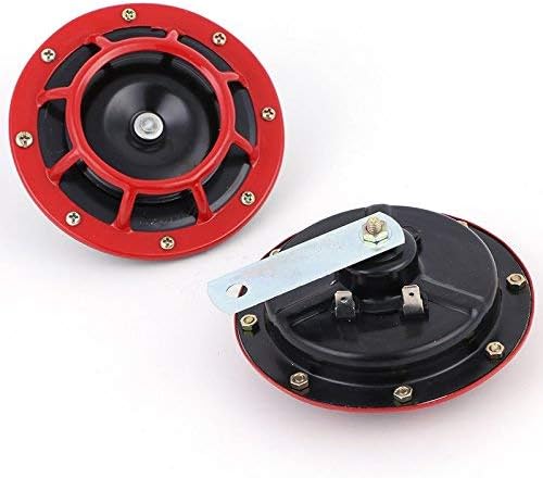 Car Horn Autohupe12V Disc Typ Auto Hupe Super laut High und Low Twin Horn Kit Metall lufthupe mit Ha