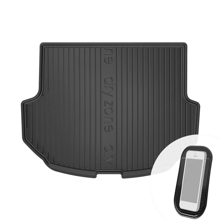 Gummi Kofferraumwanne Kofferraummatte passend für Hyundai Santa Fe III 2012-2018