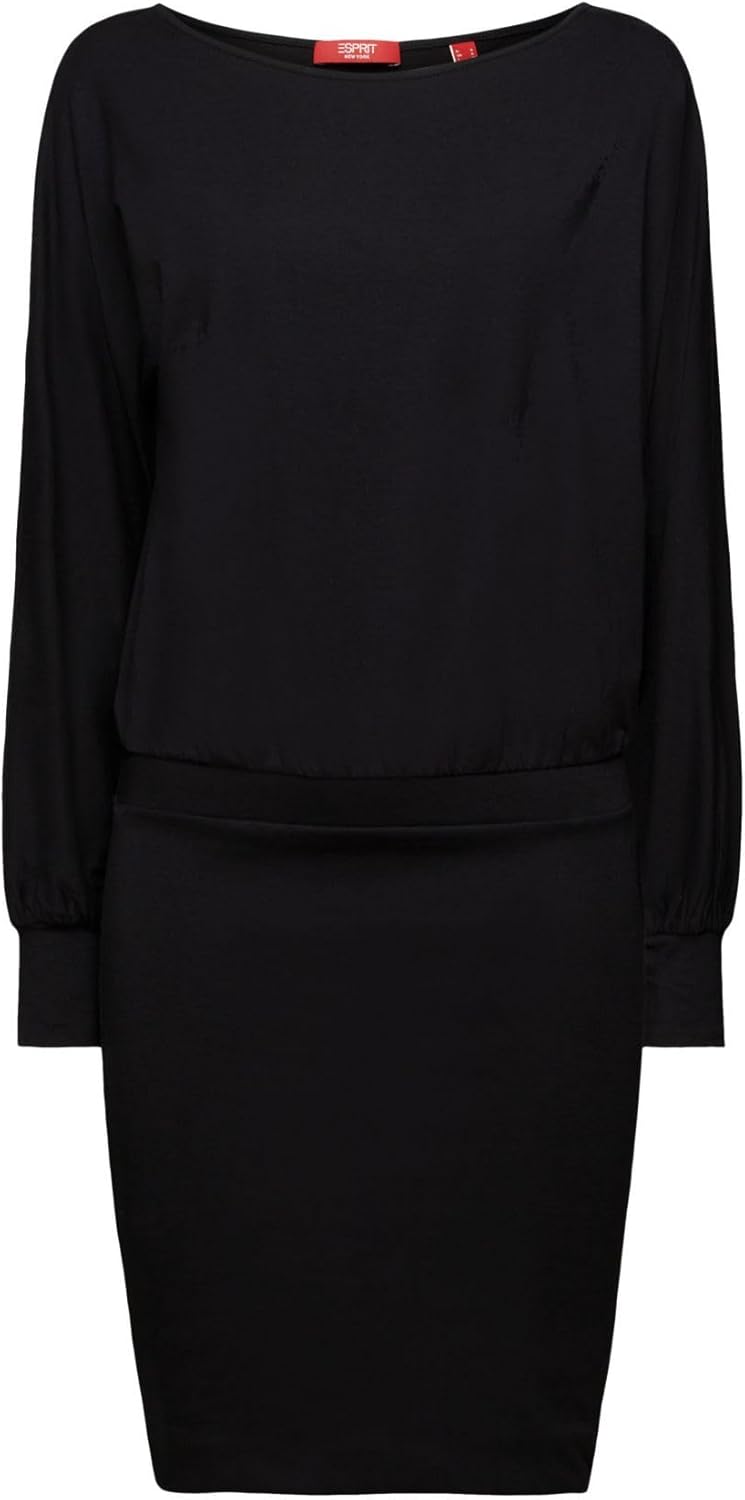 ESPRIT Minikleid aus Jersey XXS Schwarz, XXS Schwarz