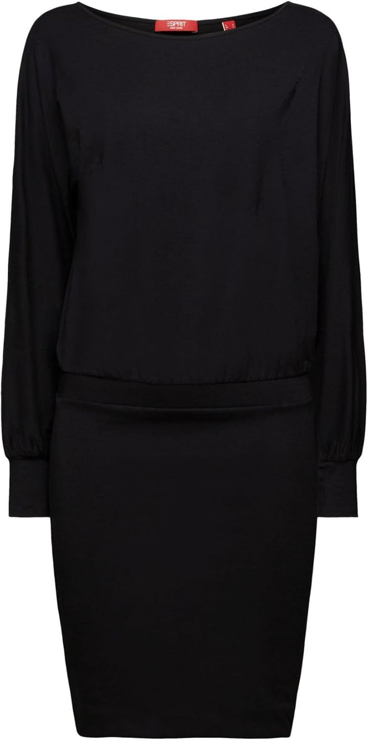 ESPRIT Minikleid aus Jersey XXS Schwarz, XXS Schwarz