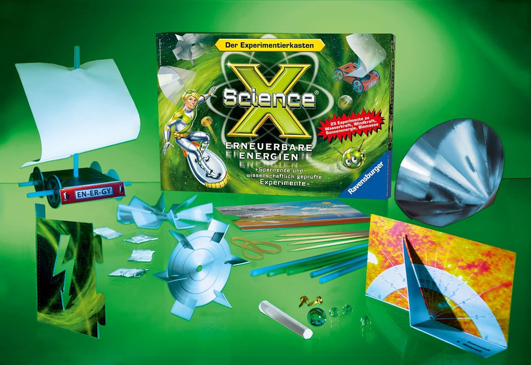 Ravensburger 18855 - ScienceX Erneuerbare Energien