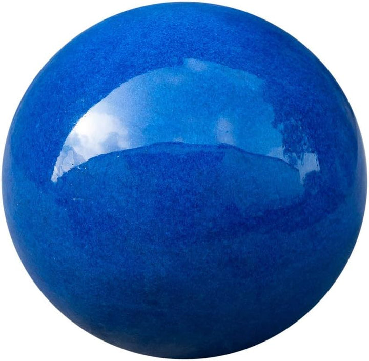 Teramico Dekokugel Gartenkugel glasiert -Blau, Grün, Anthrazit, Türkis, Aqua- sehr hochwertig frostf