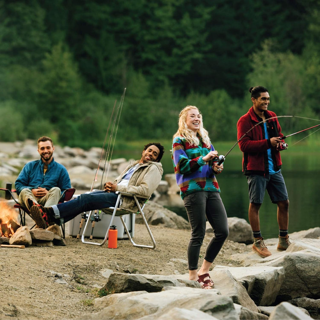 Zebco 888 Spincast Angelrolle, 3 Kugellager (2 + Kupplung), sofortige Rücklaufsperre, glatte Drehsch