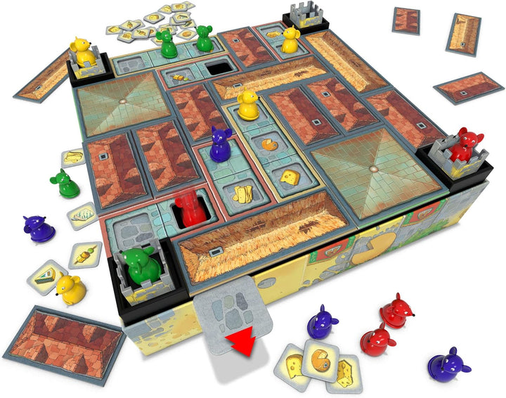 Zoch 601105193 Burg Appenzell (Neuauflage) - Familienspiel für 2 bis 4 Spieler – ein doppelbödiger L