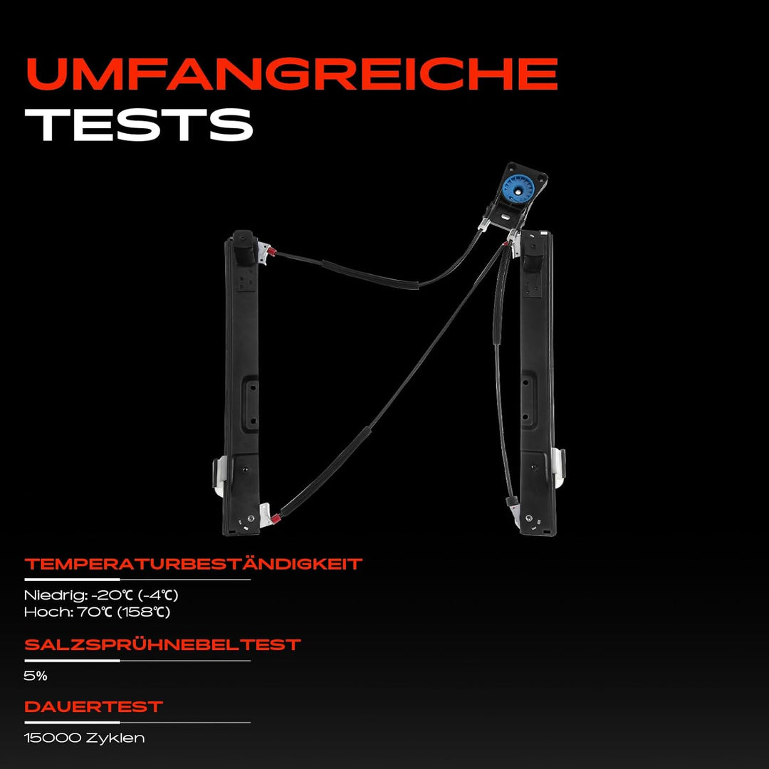 Frankberg Fensterheber Vorne Rechts Kompatibel mit Mondeo IV BA7 Alle Motoren 4/5-Türer 2007-2015 18
