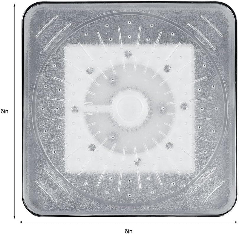 MAGT Kopfbrause Regendusche Duschkopf, 7 Farben LED Romantisches Licht Wasserbad Duschbrause Brausek