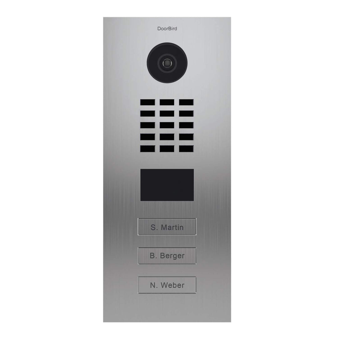 DoorBird D2103V V2 Video-Türsprechanlage, Edelstahl