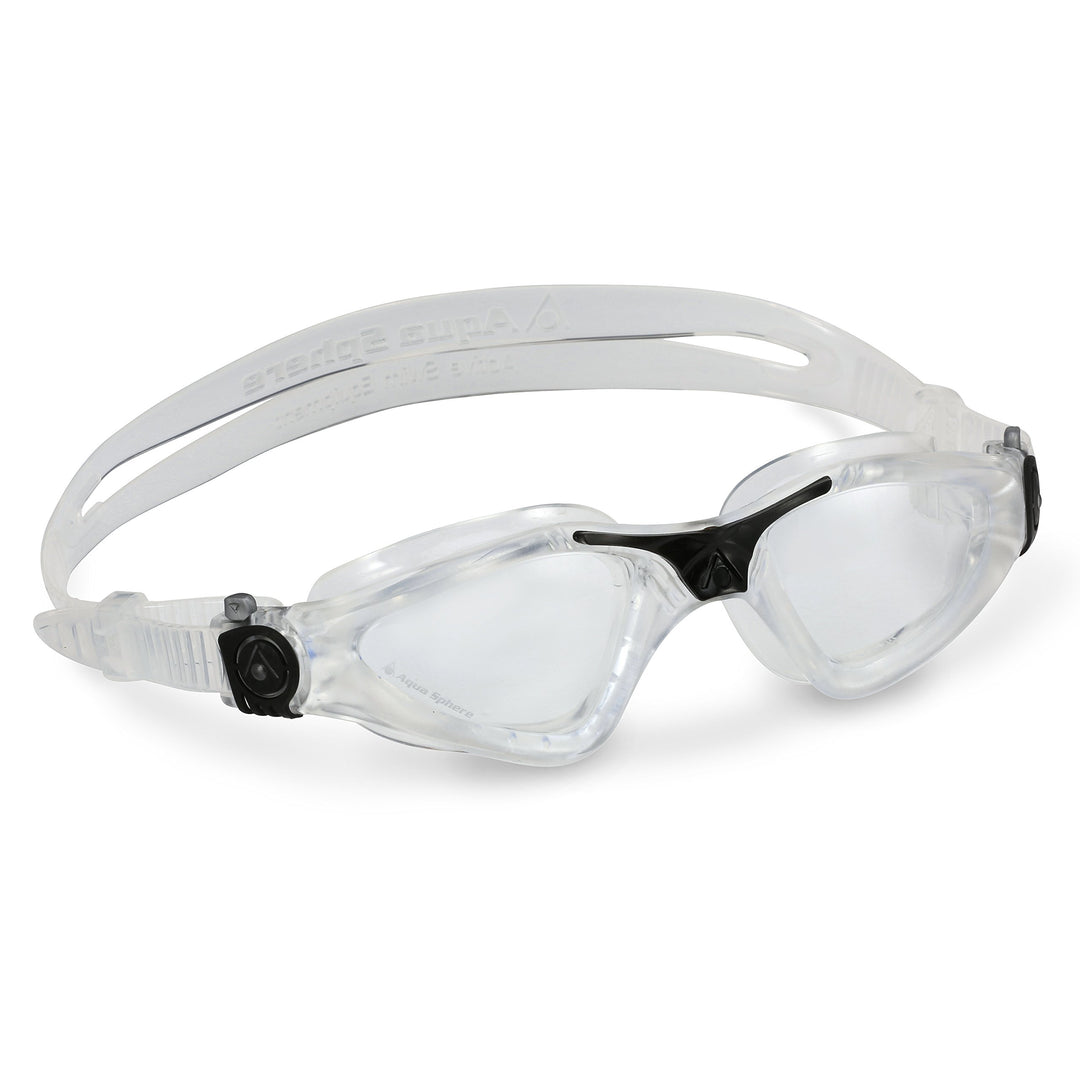 Aquasphere Kayenne Schwimmbrille transparent schwarz, transparent schwarz