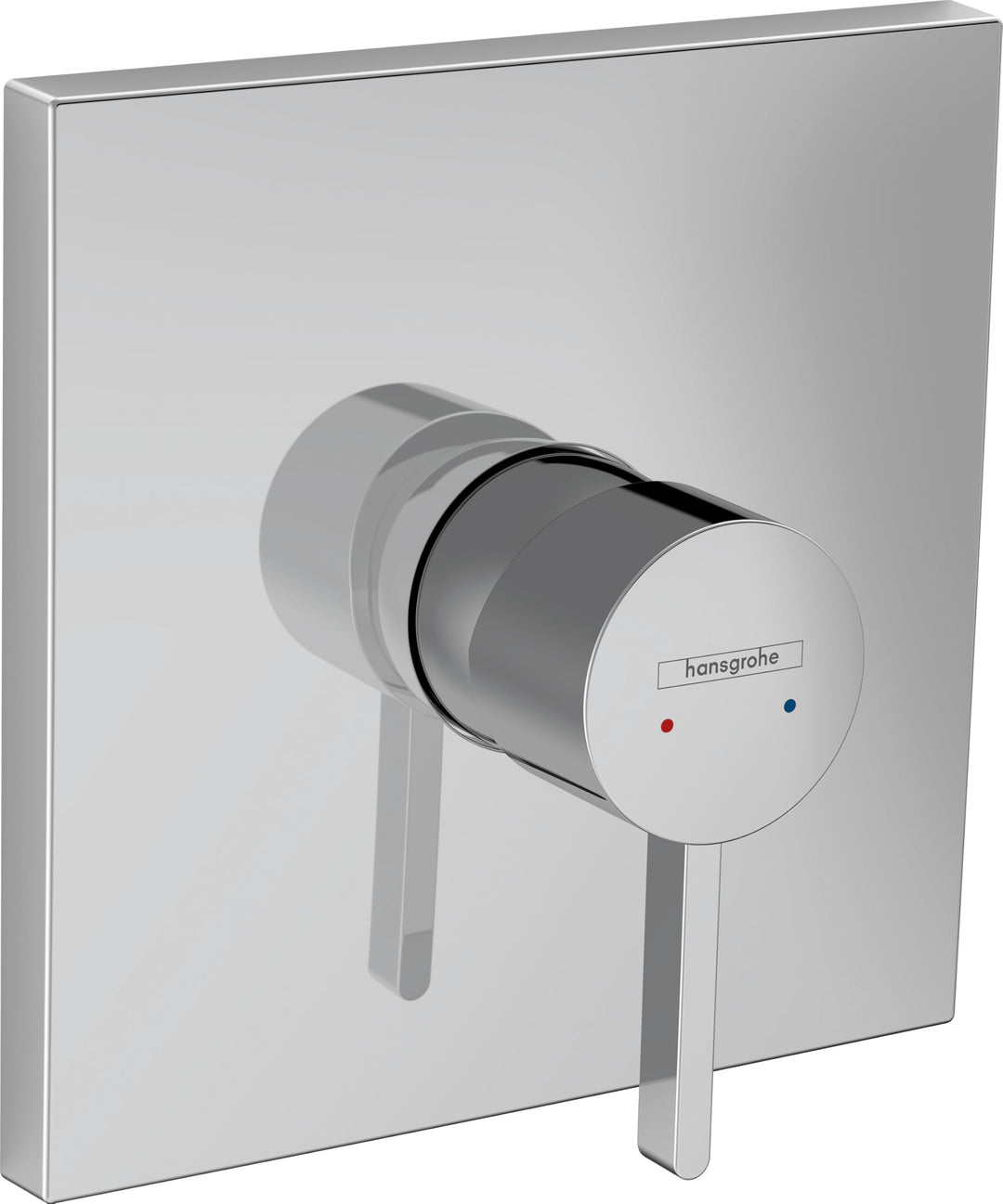 hansgrohe Wannenarmatur Finoris, Unterputz Brausebatterie, Duscharmatur für 1 Funktion, Chrom Chrom