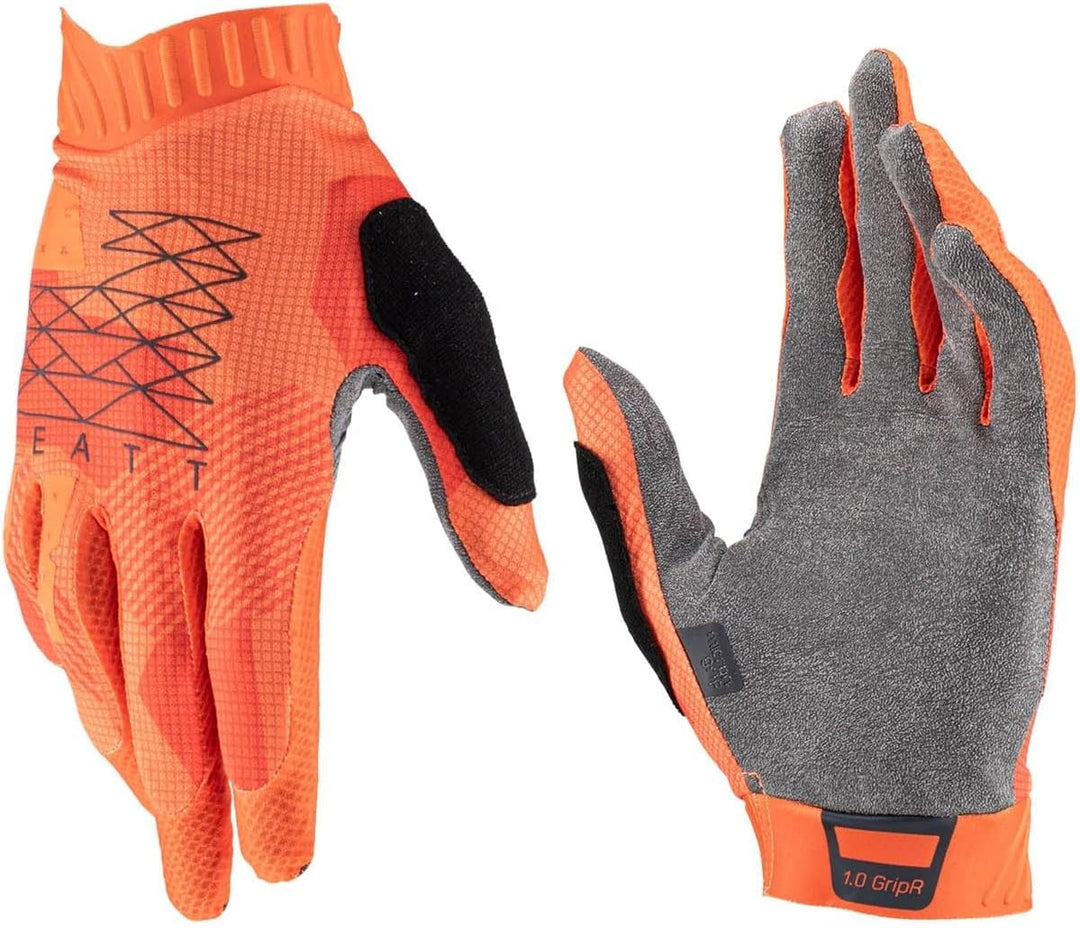 Leatt Men's MTB 1.0 Gloves Gripr M Flame, M Flame