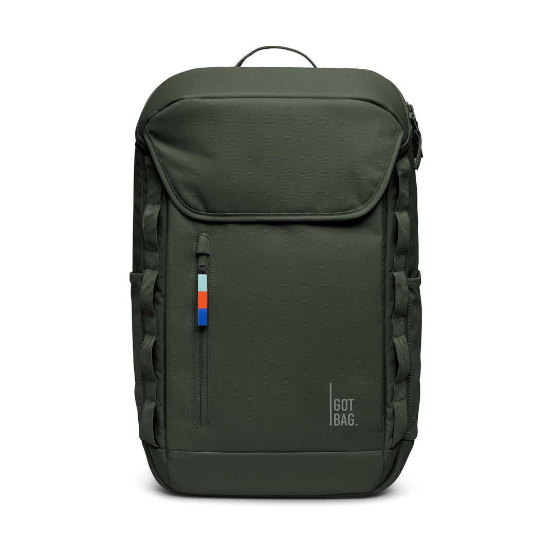 GOT BAG Rucksack Pro Pack aus Ocean Impact Plastic | Reiserucksack mit 15" Laptopfach | 25L Füllvolu